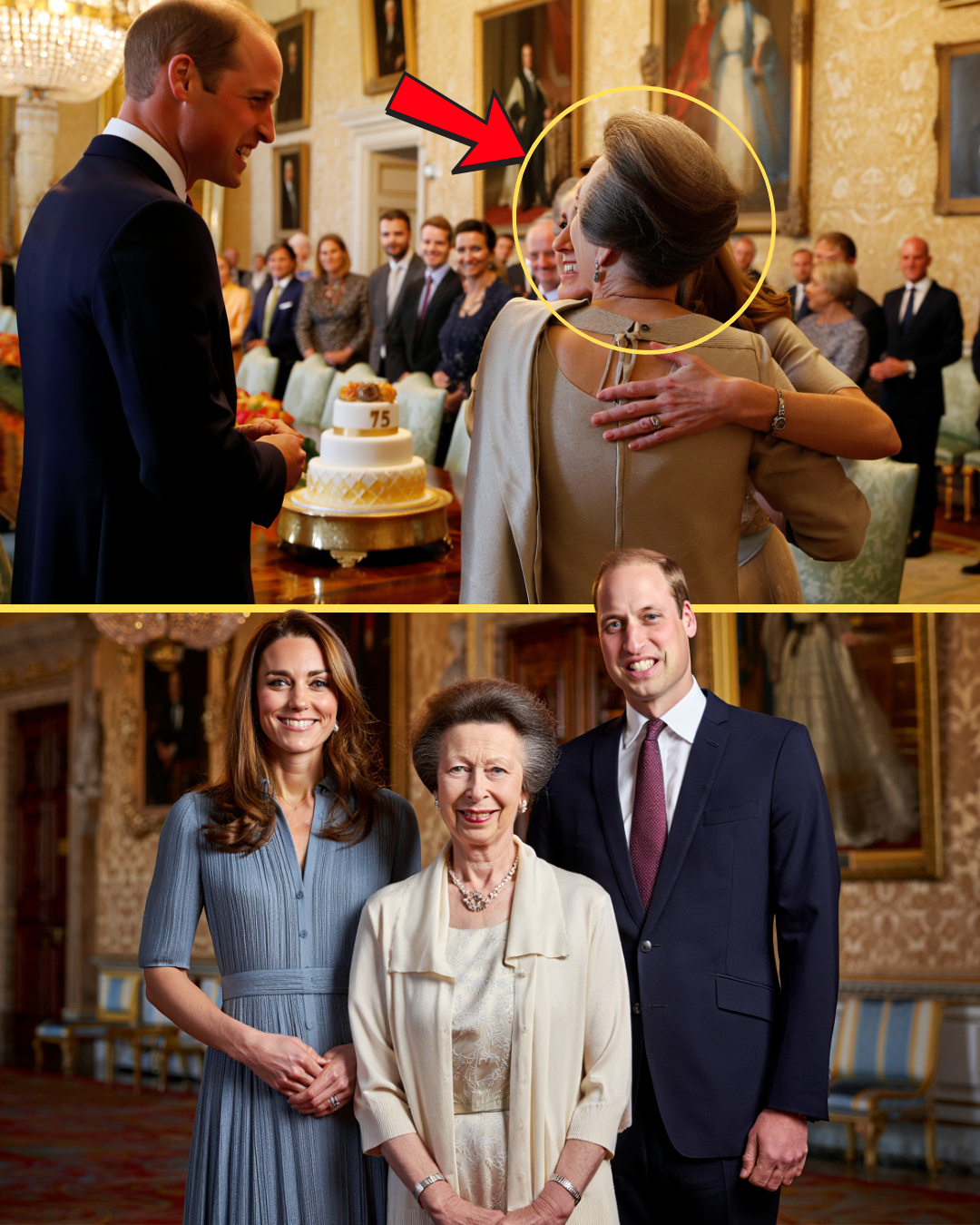 ONE HOUR AGO: Catherine and William’s HEARTFELT MESSAGE For Aunt Anne 75th Birthday Brought Her to Tears