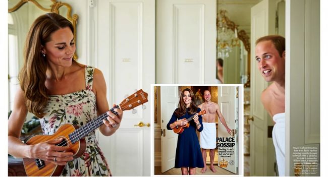 Love, Laughter & Ukuleles  They may live in palaces, but their love is pure comedy gold. Duchess Kate was caught serenading William outside the shower with Ed Sheeran hits on a ukulele. William’s hilarious reply? “Darling, I can’t compete with Ed — but you’ve got the crown.” From royal tours to bathroom concerts, these two prove love is all about laughter — and maybe a few soggy towels