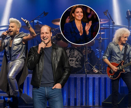 “Lay down the crown to pick up the mic” Prince William, 42, shocked 20,000 fans at London’s O2 Arena on June 17, 2025, striding onstage in jeans and a leather jacket to join Queen and Adam Lambert for a raw, heartfelt Somebody To Love duet! His shaky but soulful voice blended with Lambert’s soaring power, leaving Princess Kate, 43, in tears in the royal box and sparking a thunderous ovation. “This is for everyone searching,” William said, his nod to mental health advocacy echoing Queen’s anthem, fans sobbing, “A king unbound!”