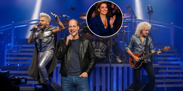 “Lay down the crown to pick up the mic” Prince William, 42, shocked 20,000 fans at London’s O2 Arena on June 17, 2025, striding onstage in jeans and a leather jacket to join Queen and Adam Lambert for a raw, heartfelt Somebody To Love duet! His shaky but soulful voice blended with Lambert’s soaring power, leaving Princess Kate, 43, in tears in the royal box and sparking a thunderous ovation. “This is for everyone searching,” William said, his nod to mental health advocacy echoing Queen’s anthem, fans sobbing, “A king unbound!”