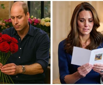 On the 14th anniversary of Prince William and Princess Kate’s love, William gave Kate a big surprise when he personally made a bouquet of 999 roses, making it the biggest bouquet in England ever, making everyone admire. But when Princess Kate received the flowers and a card, she suddenly burst into tears when she read the first lines that Prince William wrote to her. Fans wonder, what did William write in that card that made Kate cry so immediately?