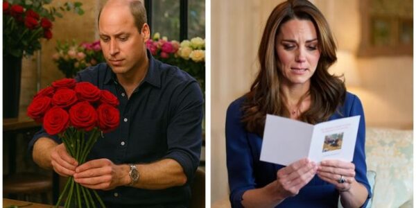 On the 14th anniversary of Prince William and Princess Kate’s love, William gave Kate a big surprise when he personally made a bouquet of 999 roses, making it the biggest bouquet in England ever, making everyone admire. But when Princess Kate received the flowers and a card, she suddenly burst into tears when she read the first lines that Prince William wrote to her. Fans wonder, what did William write in that card that made Kate cry so immediately? On the 14th anniversary of Prince William and Princess Kate’s love, William gave Kate a big surprise when he personally made a bouquet of 999 roses, making it the biggest bouquet in England ever, making everyone admire. But when Princess Kate received the flowers and a card, she suddenly burst into tears when she read the first lines that Prince William wrote to her. Fans wonder, what did William write in that card that made Kate cry so immediately?
