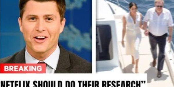Meghan Markle Is Apparently Furious, and the Internet Is on Fire.  In a Controversy That Has Caught Both Hollywood and the Royal Community off Guard, Comedian Colin Jost Is Accused of Leaking Pictures of Meghan’s Yacht, Which Within Hours Went Viral on the Internet.  The Images Took Across Headlines, Social Media Feeds, and Late-Night Gossip Shows, Humiliating the Duchess, Who Has Spent Years Meticulously Cultivating Her Public Persona.  What Do These Pictures Actually Depict, and Why Did Colin Jost Release Them at the Most Inconvenient Moment? That Is the Question That Everyone Is Now Asking.
