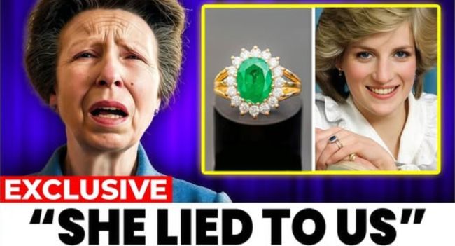 “She Froze After Lifting the Lid.”  Princess Anne Opened Diana’s Hidden Jewelry Box at Kensington — and What She Found Inside Left Her in Tears, Shaking, and Determined to Expose a Truth the Royal Family Never Wanted Out.