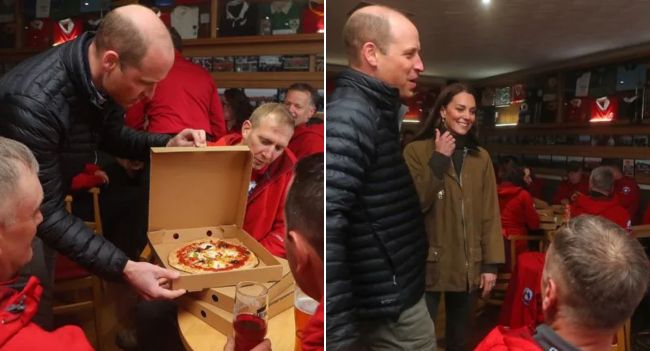 Prince William Heir to the Throne by Day: His Secret Midnight Escapes  at Night, I’m a Pizza Lover.  According to Guards, Prince William Occasionally Slips Out in a Sweatshirt, Looking Like a Regular Londoner, With Just One Goal in Mind: A Hot, Delicious Pizza Slice.  What’s the Best Part?