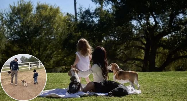 Unbelievably, Meghan Markle Showed up in Front of Her Magnificent  Billion Mansion in a Stunning, Endearing Moment, Exuding Joy and Elegance.  However, What Really Captivated the World Was When Prince Archie and Princess Lilibet Appeared, Waving to the Camera and Grinning Shyly.