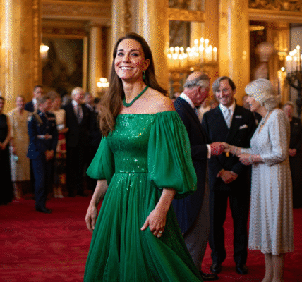 OMG! Catherine STUNS In Most Gorgeous Green Gowns As Fans Go Crazy With Her Impeccable Style