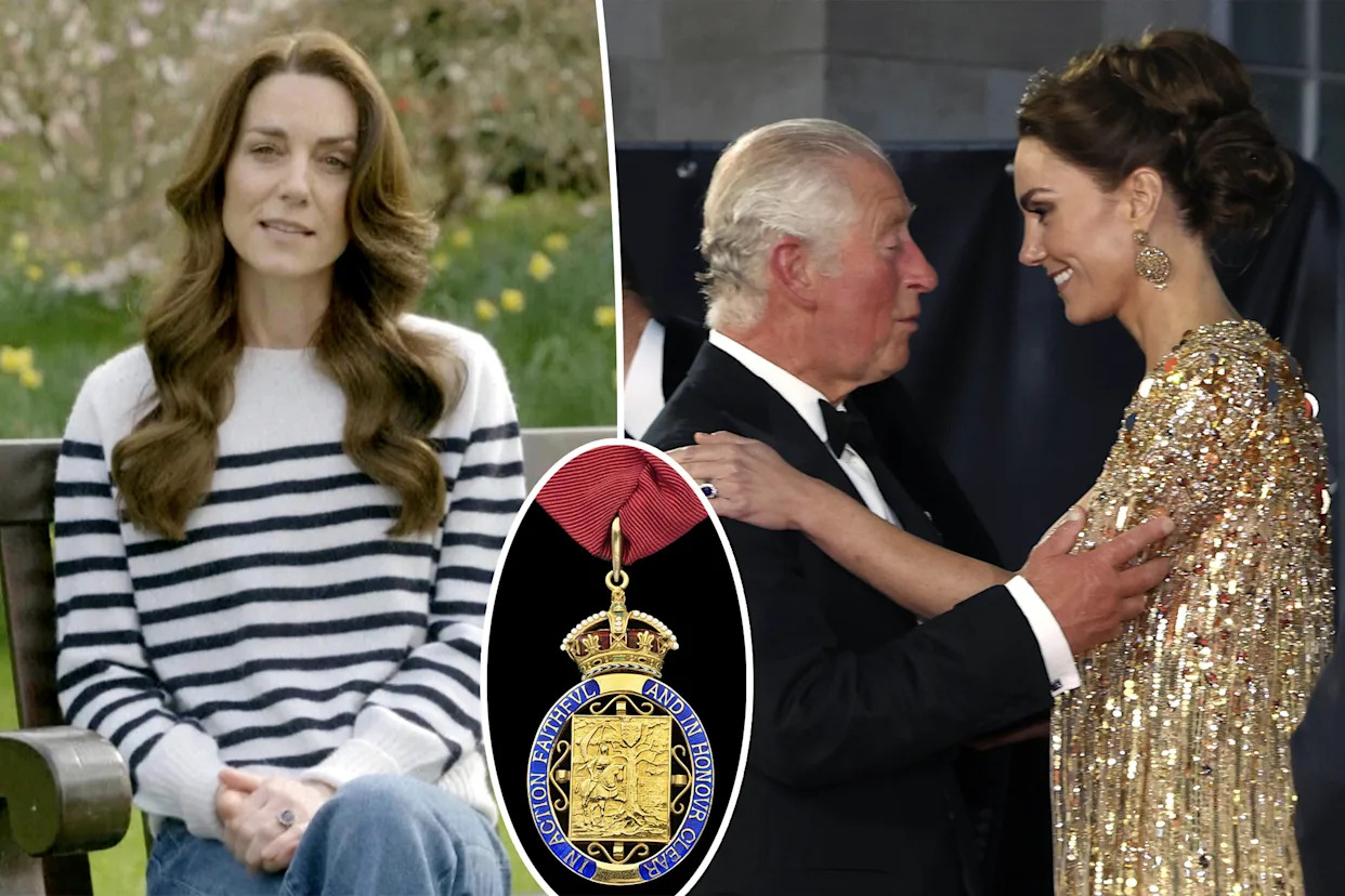 Kate Middleton honored by King Charles for taking on 'more  responsibilities,' loyal service to the Crown