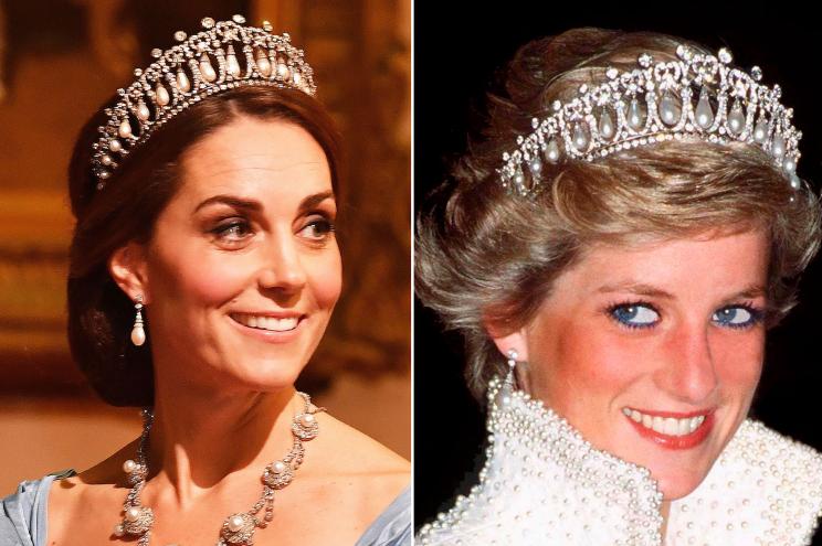Kate Middleton wears Princess Diana's favorite tiara to state banquet