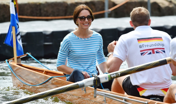 Competitive Kate Middleton still all smiles after losing to Prince William  in Berlin boat race | IBTimes UK