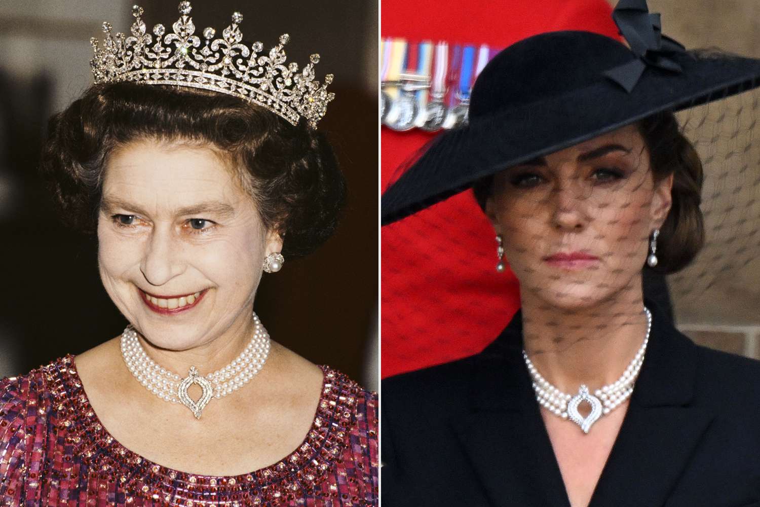 See Kate Middleton Wearing Queen Elizabeth's Jewelry [PHOTOS]