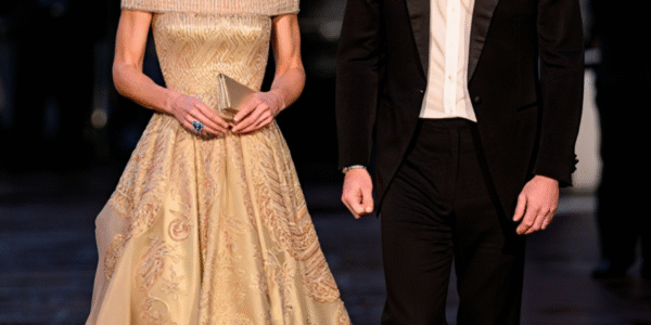 10 MINS AGO: Princess Catherine STEALS ALL EYES in Stunning Off-shoulder Gown & Lady Diana’s Precious Jewelry Necklace That Camilla and Meghan NEVER HAD