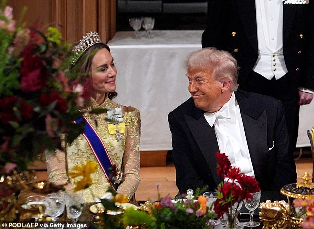 The Prince and Princess of Wales stepped forth to do the initial welcome, as tradition dictates. At a sumptuous state dinner, Catherine, Princess of Wales, dialled her charm-o-meter up to 'unprecedented' levels