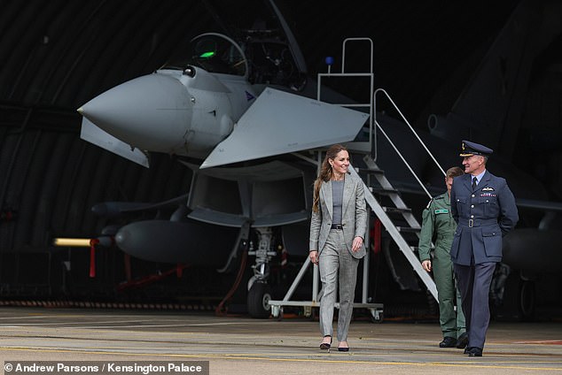 The Princess took over the role as Royal Honorary Air Commodore in 2023