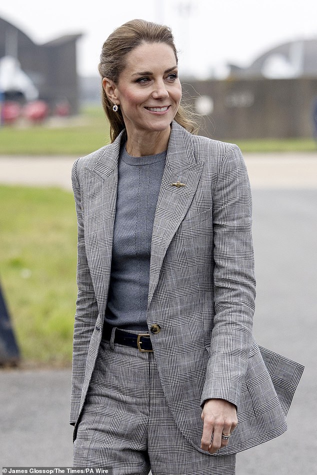 The Princess of Wales met with personnel and their families and got an overview of recent operations at the site
