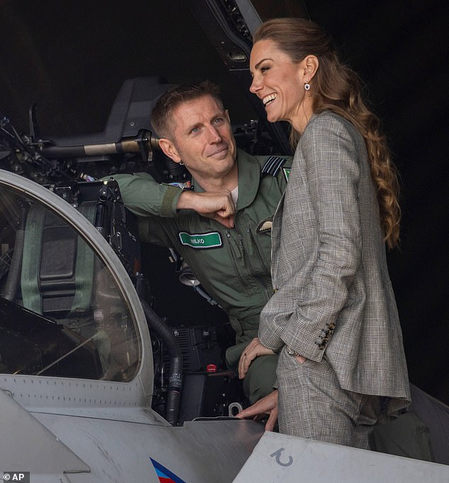 On Thursday, the Princess carried out her first visit to the Lincolnshire station in her role as Royal Honorary Air Commodore, having been appointed to the role in August 2023