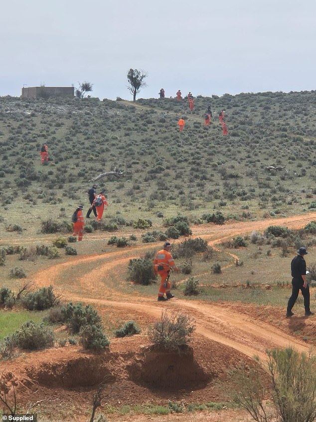 Despite a massive search operation, the emergency services have been unable to locate Gus, with locals voicing fears that the youngster may have falled down one of the abandoned wells and mines that pockmark the area