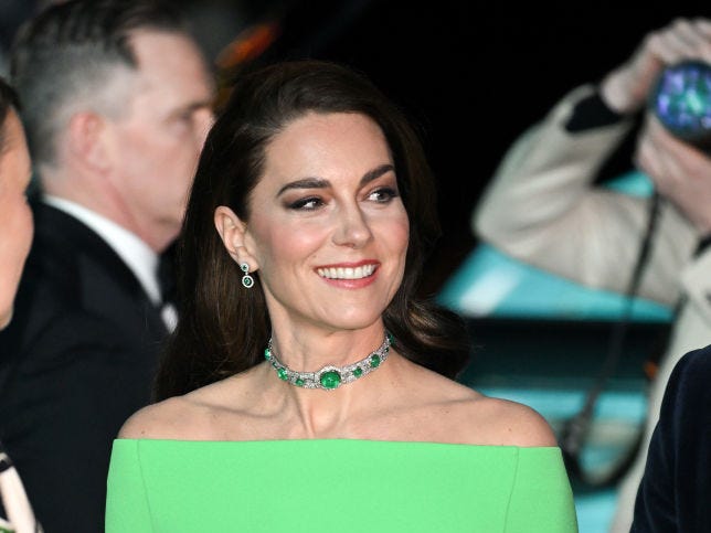 Kate wore Princess Diana's emerald choker