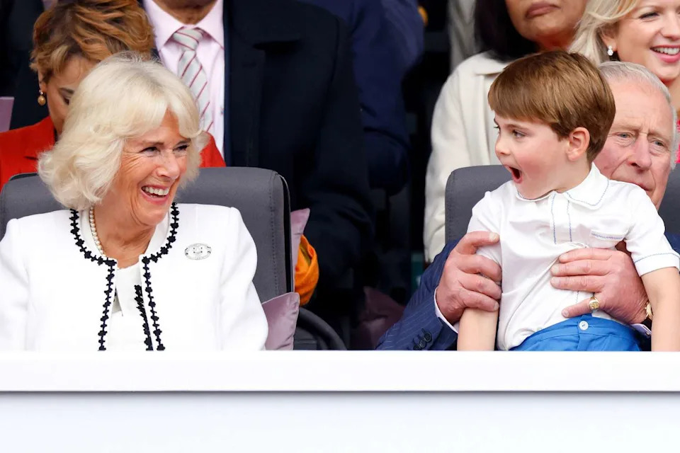 Queen Camilla Calls Her Grandson Louis a 'Handful,' But She Didn't Mean Prince  Louis