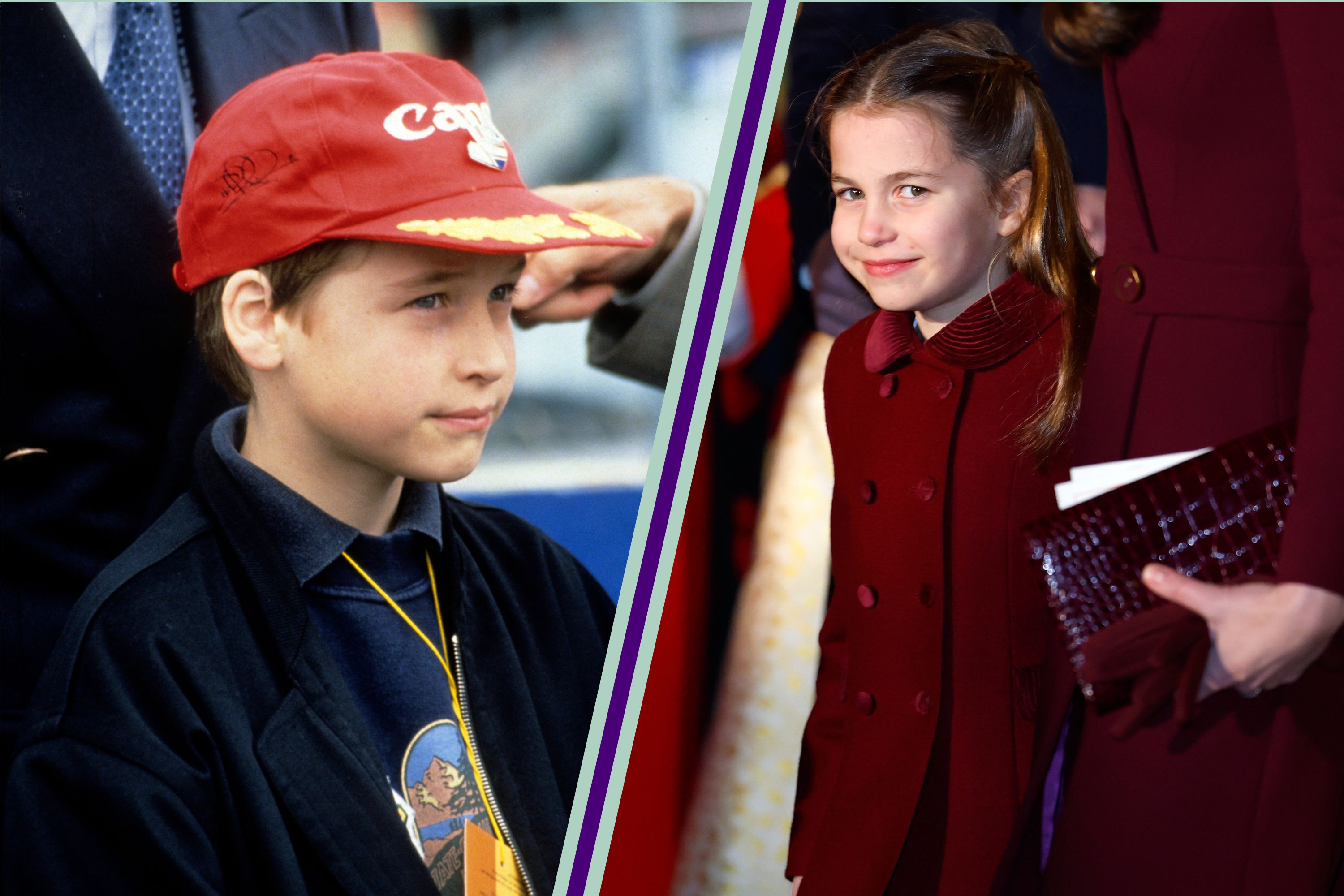 Prince William asks 'Is that me?' as he hilariously mistakes photo of his  younger self for Princess Charlotte | GoodtoKnow