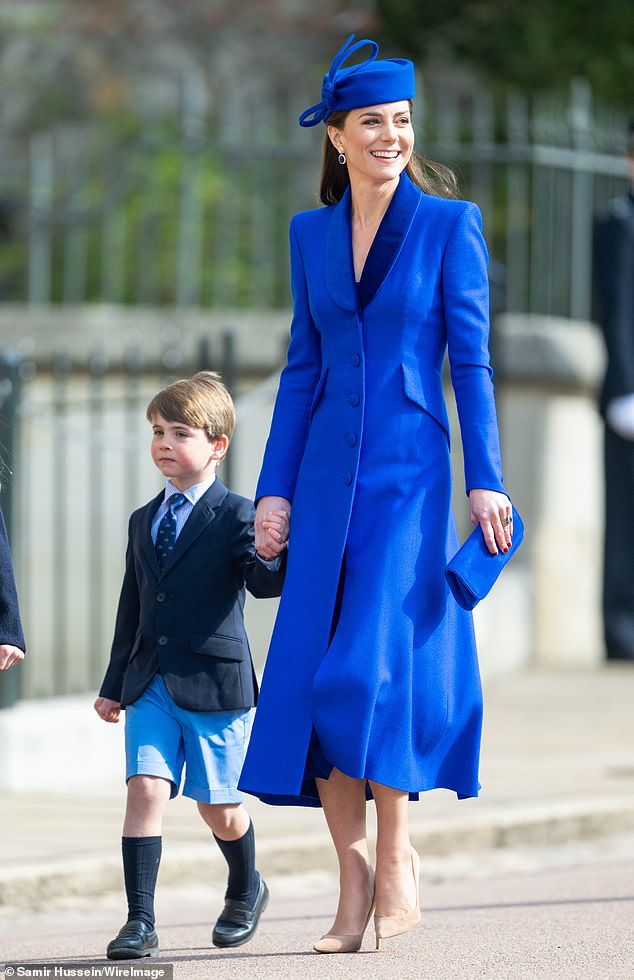 Those in attendance included the Wales family, the new Duke and Duchess of Edinburgh, and Zara and Mike Tindall - who were accompanied by their daughters