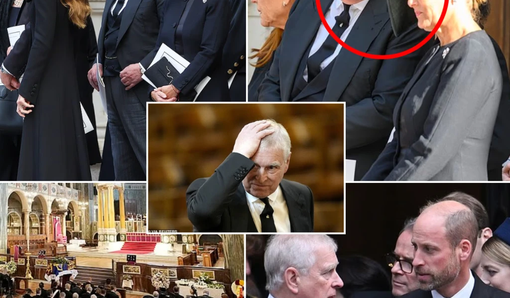 JUST IN: SHOCKING Royal Moment! Prince Andrew BURSTS Into LAUGHTER With Ex-Wife Fergie After Duchess of Kent’s Funeral – Prince William’s ICY REACTION Sparks Tension! JUST IN: SHOCKING Royal Moment! Prince Andrew BURSTS Into LAUGHTER With Ex-Wife Fergie After Duchess of Kent’s Funeral – Prince William’s ICY REACTION Sparks Tension!
