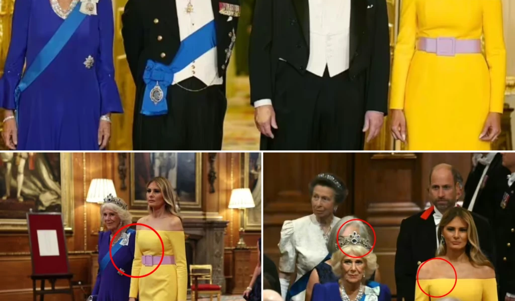 MELANIA TRUMP TURNS HEADS at State Banquet With DARING Outfit — But Royal Fans All Had the SAME Complaint MELANIA TRUMP TURNS HEADS at State Banquet With DARING Outfit — But Royal Fans All Had the SAME Complaint
