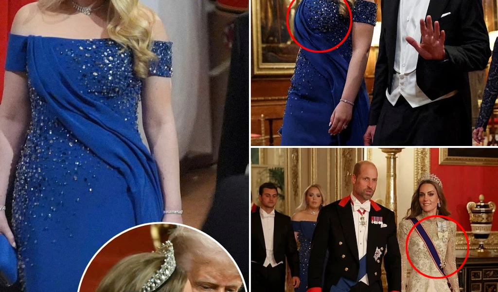 Tiffany Trump STUNS In A Dazzling Gown As She Joins Father Donald At The UK State Banquet — But Did Her Sparkling Look Upstage Kate, Camilla… Or Even Melania? 😱👇👇 Read more Tiffany Trump STUNS In A Dazzling Gown As She Joins Father Donald At The UK State Banquet — But Did Her Sparkling Look Upstage Kate, Camilla… Or Even Melania? 😱👇👇 Read more