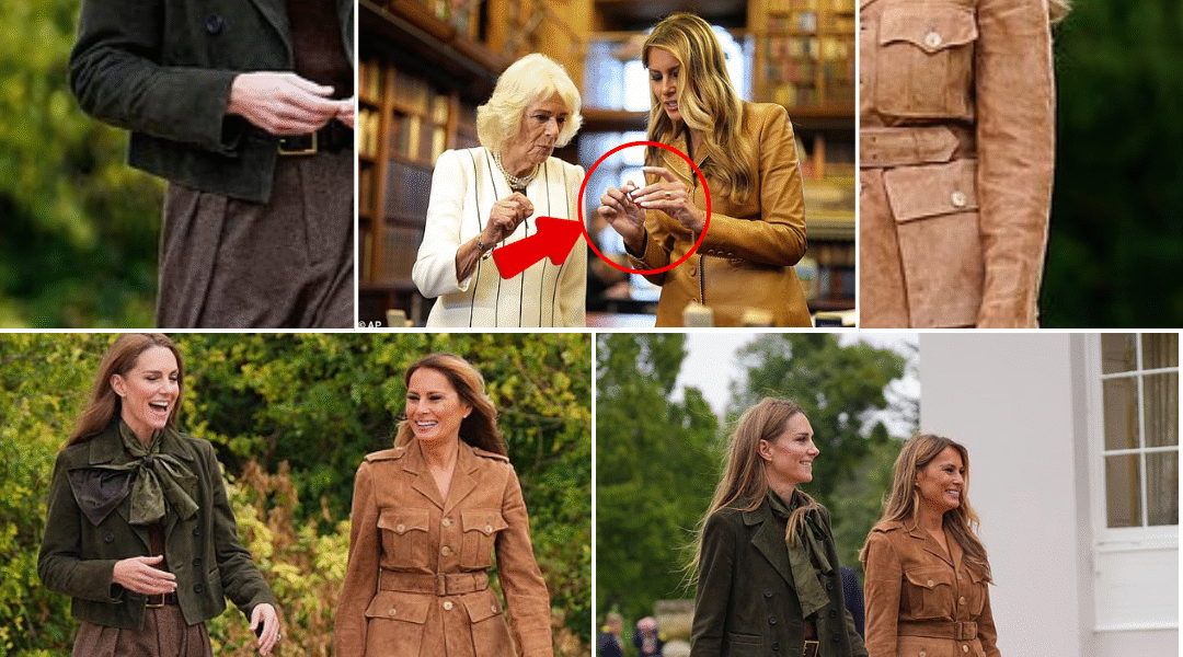 MYSTERY AT WINDSOR? Melania Trump Joins Princess Kate & Queen Camilla — But Something Subtle Caught Fans’ Eye MYSTERY AT WINDSOR? Melania Trump Joins Princess Kate & Queen Camilla — But Something Subtle Caught Fans’ Eye