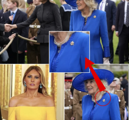 Queen Camilla STEALS The SHOW With Tiffany & Co. Brooch GIFTED By Donald & Melania Trump – A RARE ROYAL MOMENT Queen Camilla STEALS The SHOW With Tiffany & Co. Brooch GIFTED By Donald & Melania Trump – A RARE ROYAL MOMENT