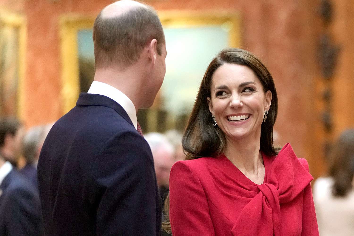 Kate Middleton and Prince William Share Discreet PDA