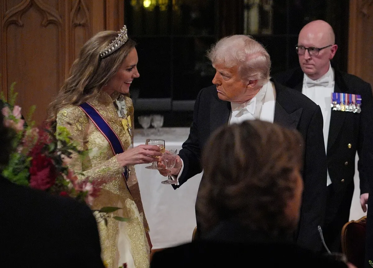 Kate’s Million-Dollar Tiara Matched Her Million-Dollar Reaction When Donald Trump Called the Princess ‘Radiant’ and ‘Healthy’