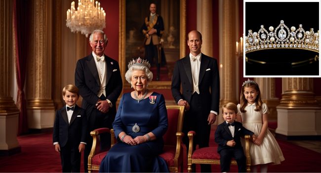 ONE HOUR AGO – ROYAL SHOCKER! The palace was left STUNNED when young Princess Charlotte stepped out wearing none other than Princess Diana’s iconic wedding tiara — the same sparkling crown that captured the world’s heart in 1981. Gasps filled the room… Queen Camilla’s reaction was nothing short of FURY, while Prince William’s emotional silence spoke louder than words. Witnesses say it was as if Diana’s spirit had returned through her granddaughter, and the tension was unlike anything seen in years. This isn’t just about jewels — it’s about history, legacy, and the unhealed wounds of the royal family. The question is: Was Charlotte’s moment a playful tribute, or a powerful message that the world cannot ignore?