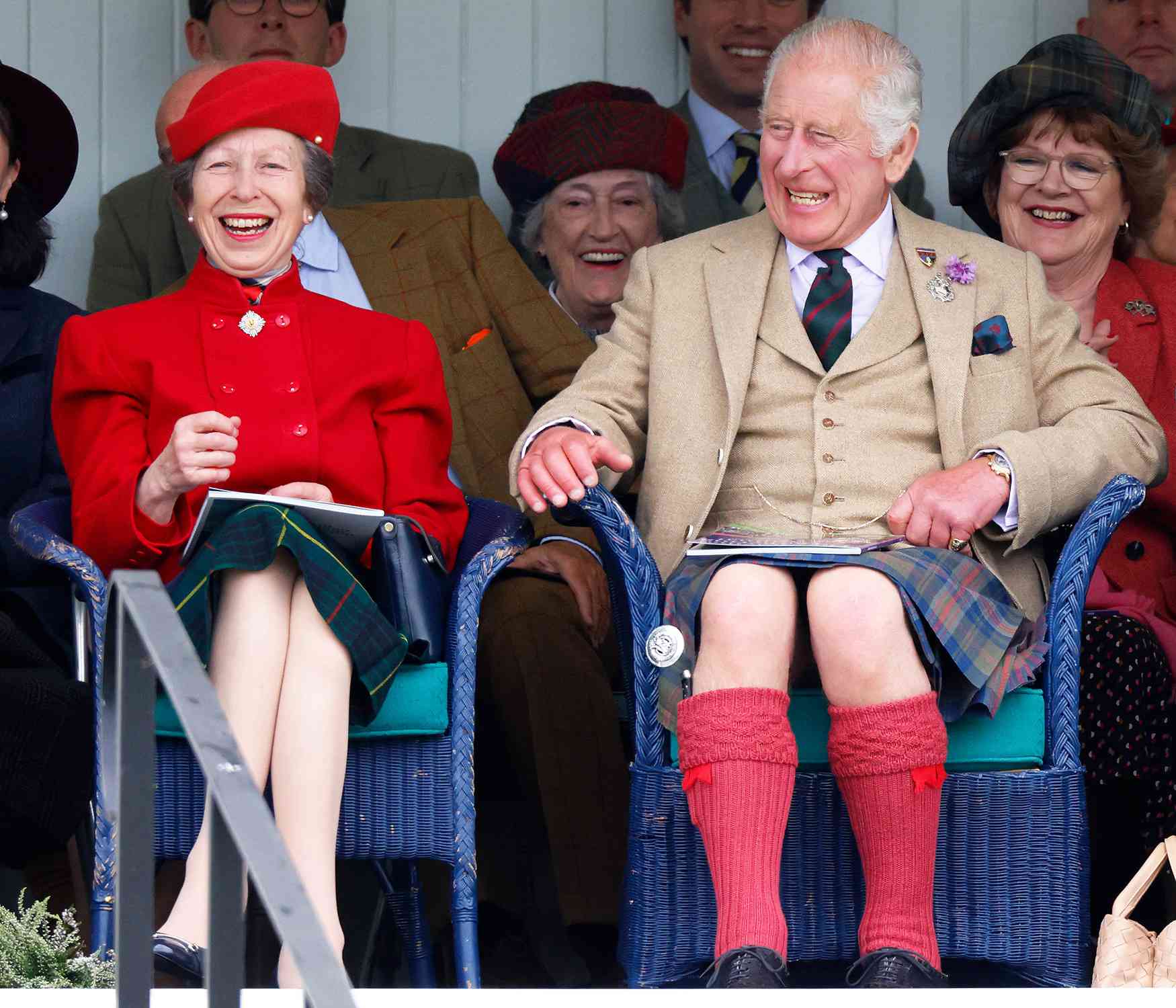 Princess Anne Makes Rare Joke About Brother King Charles