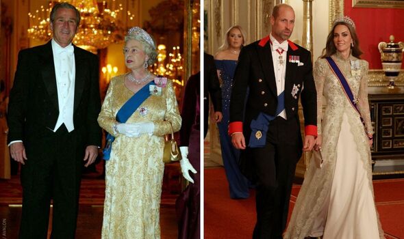 Princess Kate and the late Queen Elizabeth