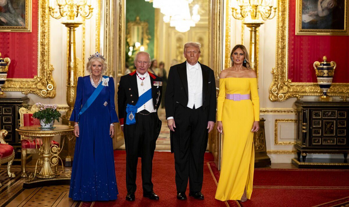 Royal Family and Trump and Melania Royal Family and Trump and Melania