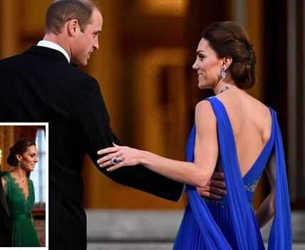 Royal watchers, take note! After the grandeur of the state banquet, all eyes were on Prince William and Princess Kate — not just for their elegance, but for a rare and tender display of affection that had everyone talking. Known for their poise and professionalism, the Prince and Princess of Wales let their guard down for just a moment, sharing a quiet exchange of warmth that spoke louder than words.  It was a glimpse behind the royal protocol — a reminder that beyond the crowns, titles, and duties, they are a husband and wife deeply connected. This small gesture of closeness revealed the love and partnership that has carried them through years of public life and countless responsibilities. In a world where the royals are often admired for their duty and restraint, it’s these fleeting, genuine moments that touch our hearts most. It’s proof that fairy-tale romance still exists, even under the brightest of spotlights