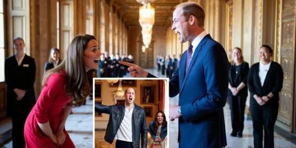 ROYAL LOVE LIFE UPDATE! TONIGHT’S BREAKING NEWS: Forget politics, forget pageantry—the biggest royal headline is straight out of a 90s rom-com. Prince William has been caught in the act… not of anything scandalous, but of serenading Kate Middleton with a cheesy love song right in the palace halls! According to palace insiders, William went full “boyband mode,” belting out a romantic throwback tune while Kate laughed so hard she nearly dropped her handbag. (Honestly, same, Kate. SAME)  When reporters asked about his little concert, William shrugged and replied with the cheekiest line ever: “I was just trying to sing to the Queen.” And that’s it, folks—the royal scandal we can all get behind. No drama, no politics, just a future king acting like a smitten teenager and his wife proving once again why they’re total #CoupleGoals.  From late-night tea debates to random palace karaoke sessions, William and Kate keep showing us that love, laughter, and a little bit of silliness are what truly make a royal romance shine