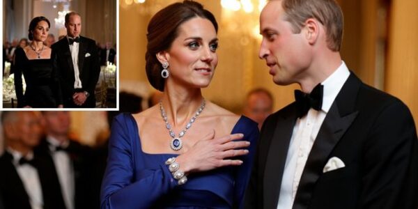 A Royal Moment to Remember: Princess Catherine Wows with Jewelry Fit for a Queen! In a stunning tribute to her late mother-in-law, Princess Diana, Princess Catherine has left us all in awe! At the latest royal gala, Catherine dazzled the world by wearing one of the most coveted pieces from the royal collection — a precious necklace once belonging to the beloved Princess Diana herself. With its breathtaking sapphires and diamonds, this iconic jewel is not just a fashion statement, but a living link to the royal legacy that Diana so beautifully embodied. And the moment that left everyone speechless? Prince William’s reaction! The Duke of Cambridge was visibly moved, gazing at his wife with pride and admiration. “She would have loved her,” he said, reflecting on how Diana would have adored the grace and poise Catherine brings to the royal family. It was a heartwarming moment that reminded us all of the deep connection between these two extraordinary women. Catherine’s elegance shines not only in her style but also in the way she’s carrying forward Diana’s philanthropic spirit. By wearing this cherished jewel, she honors Diana’s legacy while continuing her own royal journey. It’s clear that this is more than just an heirloom; it’s a symbol of the unity, love, and grace that define the future of the British monarchy