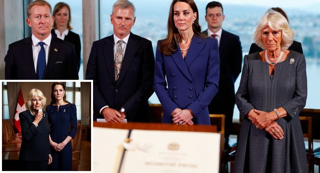 BREAKING: ROYAL SHOCKWAVES THROUGH THE KINGDOM! OMG — what just happened in the Royal Family has left the entire world speechless! During what sources describe as a highly confidential royal conference in Geneva, whispers began to swirl of a decision so shocking, so unexpected, that it could change the future of the monarchy forever… According to royal insiders, the late Queen’s final wish has come to light — and it reportedly names Princess Catherine as the true future heir to the throne. As the revelation unfolded, witnesses say Queen Camilla broke down in tears, unable to contain her emotions. The room fell silent. Advisors looked stunned. And across England, hearts skipped a beat. Could this really mean that Catherine — the nation’s beloved Princess — is destined to lead the Crown into a new era? Royal watchers everywhere are buzzing: Has the throne just shifted hands behind closed doors? Is this the dawn of a new royal age — one defined by grace, compassion, and the modern power of Princess Catherine? Whether truth or royal rumor, one thing’s certain — the monarchy may never be the same again