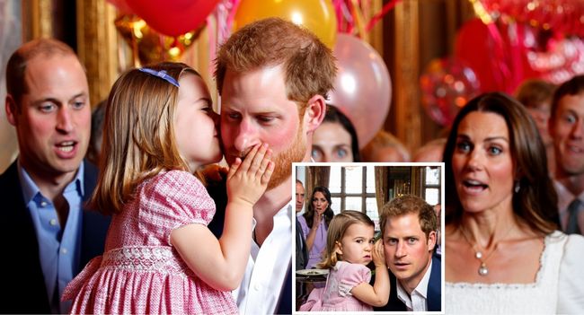 What started as a sweet royal birthday celebration turned into a moment that stunned everyone inside the palace—and millions beyond its walls. When Princess Charlotte leaned in and whispered just three small words to Prince Harry, the room froze. Gasps, tears, and an eerie silence followed. Insiders now say the meaning of those words could change how the world sees the royal family forever. The question isn’t just what she said… but what it revealed about the deep cracks within Windsor’s walls