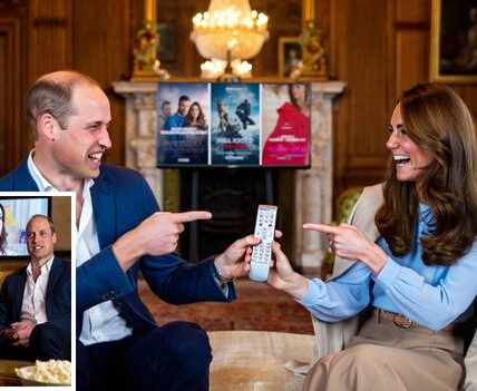 ROYAL COUPLE PROBLEMS—YES, THEY’RE JUST LIKE US! GOOD EVENING: Palace life might sparkle with crowns and carriages, but even William and Kate face the same hilarious arguments as the rest of us—who controls the remote on movie night! According to insiders, Prince William lobbied hard for his favorite action-packed thrillers, while Kate stood her ground, championing her beloved romantic comedies. After what palace staff described as “a negotiation worthy of world leaders,” the royal couple finally compromised… with The Princess Diaries. And the best part? Little Prince George gave it his royal seal of approval. From car chases to love stories, and finally landing on a rom-com about discovering royalty—this family movie night might just be the most relatable royal moment yet. Because at the end of the day, no matter how many crowns sit in the palace, there’s still only one remote!