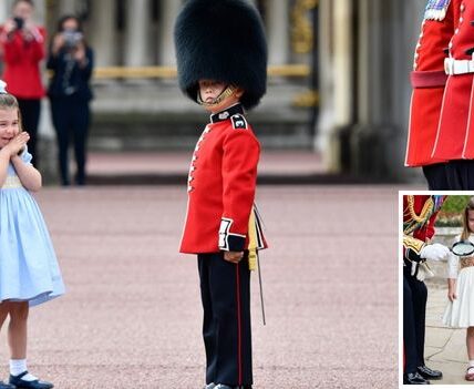 ROYAL NEWS YOU WON’T BELIEVE! Forget dating apps — at Buckingham Palace, even Princess Charlotte’s playground boyfriends (yes, ages 7 to 9!) must now face the ultimate Royal Guard test before winning her approval. The rules? A stern face (no giggles allowed!) Shiny shoes polished to perfection! And the hardest one of all… standing completely still for TWO MINUTES. Can you imagine little suitors lining up on the playground, trying their best guard face while Charlotte watches with her cheeky royal smile? Fans online are obsessed with this hilarious “new protocol,” calling it the cutest royal tradition yet. Some even joked: “I’m 30 and still can’t pass this test!”