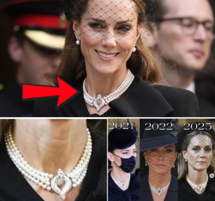 BREAKING: Princess Catherine DAZZLES In Stunning Pearl-Diamond Choker At Duchess of Kent’s Funeral – Fans Left SPEECHLESS Hearing the HIDDEN Meaning Behind It BREAKING: Princess Catherine DAZZLES In Stunning Pearl-Diamond Choker At Duchess of Kent’s Funeral – Fans Left SPEECHLESS Hearing the HIDDEN Meaning Behind It