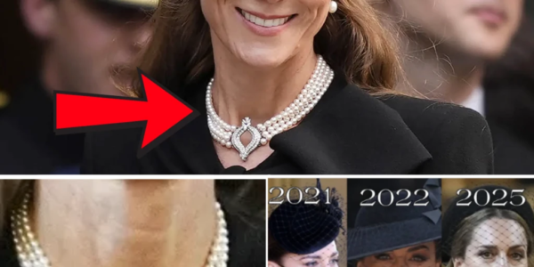 BREAKING: Princess Catherine DAZZLES In Stunning Pearl-Diamond Choker At Duchess of Kent’s Funeral – Fans Left SPEECHLESS Hearing the HIDDEN Meaning Behind It