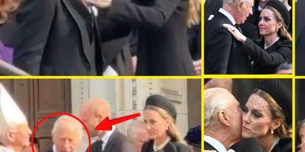 CAUGHT ON CAMRERA: King Charles’ NOTABLE Gesture to ‘Daughter’ Catherine At Royal Funeral GOES VIRAL As Camilla’s ABSENCE Stuns Fans! 😱