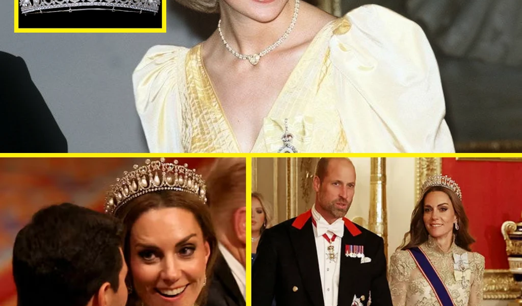 Meghan Markle SEETHES as Princess Catherine Plays HUGE ROLE in U.S. State Visit with Princess Diana’s Iconic Tiara Meghan Markle SEETHES as Princess Catherine Plays HUGE ROLE in U.S. State Visit with Princess Diana’s Iconic Tiara