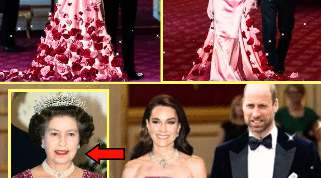 OMG! Princess Catherine BOLD in Glamorous Pink Gown and Queen’s Pearl Necklace at Palace Dinner – William Can’t Take His Eyes Off Her! OMG! Princess Catherine BOLD in Glamorous Pink Gown and Queen’s Pearl Necklace at Palace Dinner – William Can’t Take His Eyes Off Her!