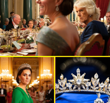 CHAOS IN PALACE! Queen Camilla “FURIOUS” as Catherine STUNS in Diana’s £4 MILLION Tiara & Queen’s Diamond Earrings at the State Banquet CHAOS IN PALACE! Queen Camilla “FURIOUS” as Catherine STUNS in Diana’s £4 MILLION Tiara & Queen’s Diamond Earrings at the State Banquet