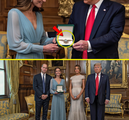 Unprecedent In Diplomatic History! Donald Trump Gifts Catherine A Jaw-Dropping M Sapphire Brooch at Windsor Farewell Leaves King Charles Speechless 😱👑 Unprecedent In Diplomatic History! Donald Trump Gifts Catherine A Jaw-Dropping M Sapphire Brooch at Windsor Farewell Leaves King Charles Speechless 😱👑
